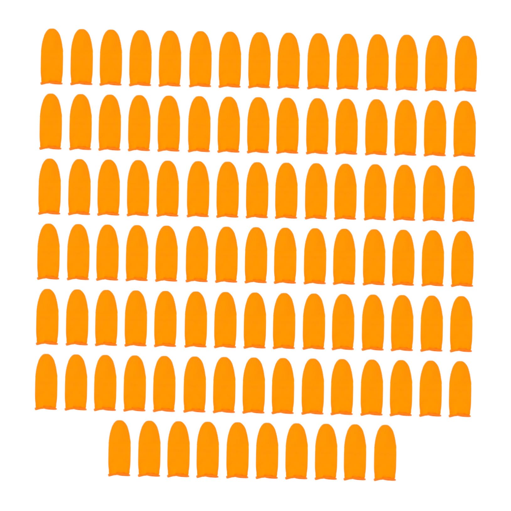 Didiseaon Protective Finger Covers 100pcs m Size Skid Resistant Comfortable Practical for Daily Life