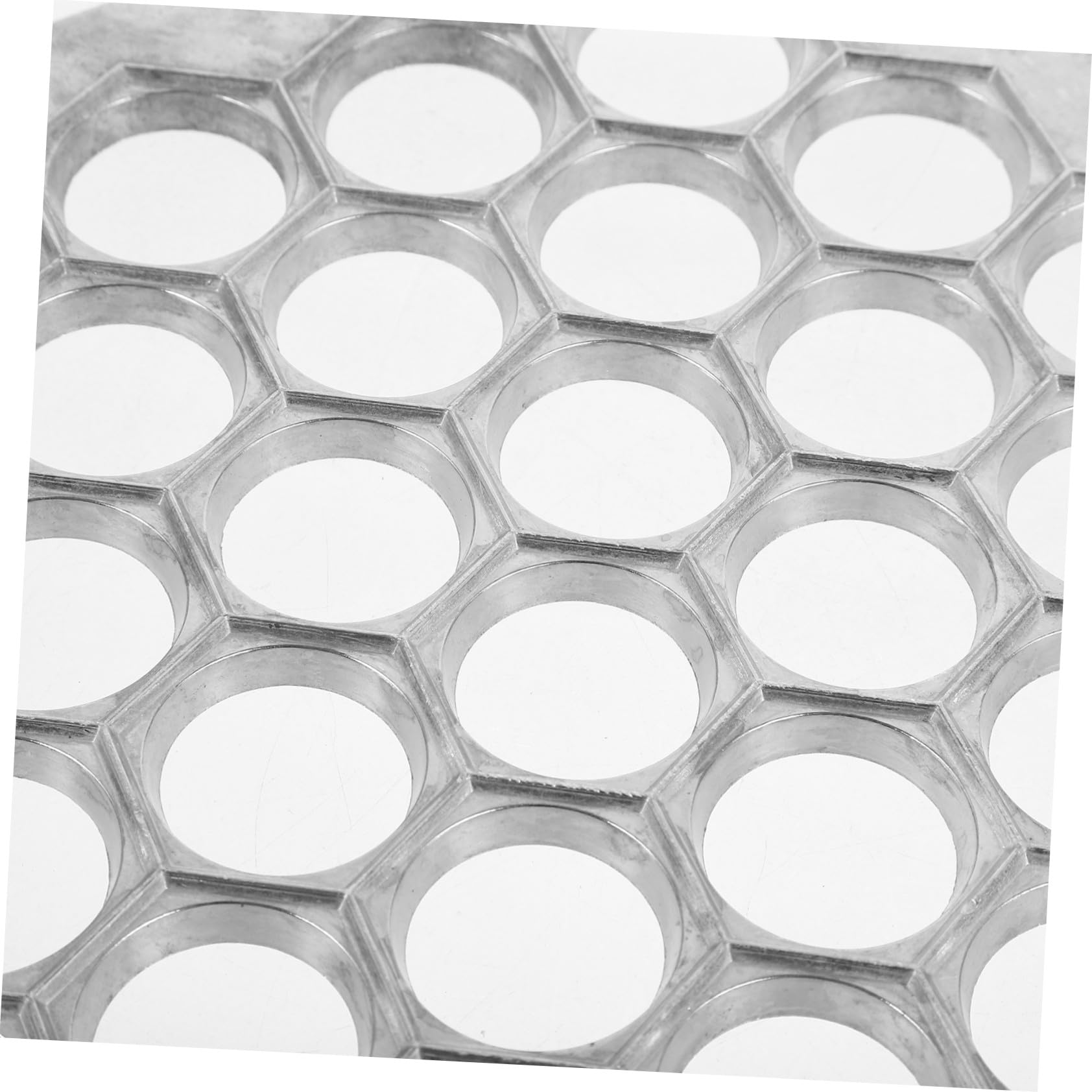STOBAZA Molde de Aleación Diseño Creativo de Masa Ligera y Plana 37 Agujeros para Hacer Empanadillas Adecuado para Utensilios de Cocina Casera