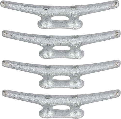 Miniatura 8 de MarineNow Tacos de muelle de hierro galvanizado Elija el tamaño 4", 6", 8", 10", 12", 14" y tamaño del paquete