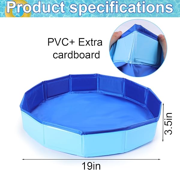 Bassin Pédiluve pour Piscine, Bain de pieds de piscine, Receveur pliable pour piscine, Baignoire à pieds pliable, Pour éChelles Piscines, Rincez Vos Pieds, Garde La Piscine Propre - 3