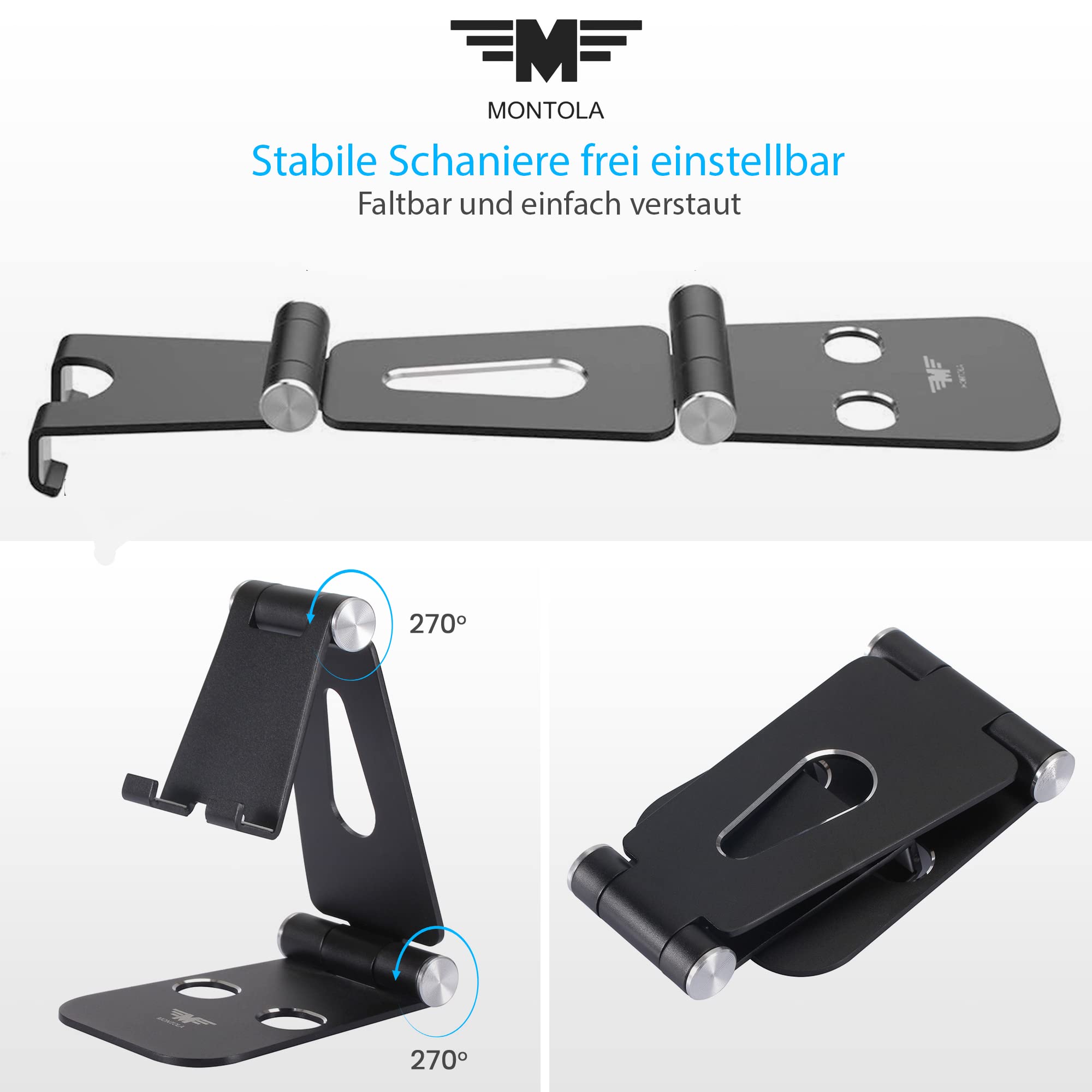 LISEN per iPad Stand Supporto Regolabile Tablet Stand per scrivania