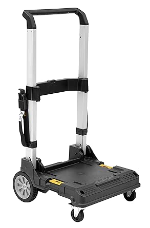 DEWALT DWST1-71196 TSTAK TROLLEY with 100 Kg Load Capacity - 54x58x37 cm
