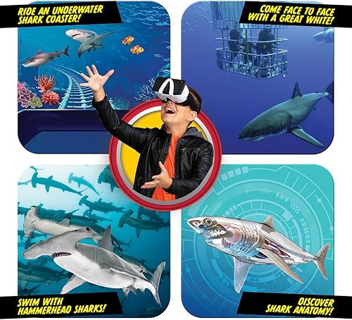 Miniatura 4 de STEAM Shark Lab VR - Libro de realidad virtual interactivo ilustrado y juego de actividades de aprendizaje STEAM - para edades de 8 años en adelante