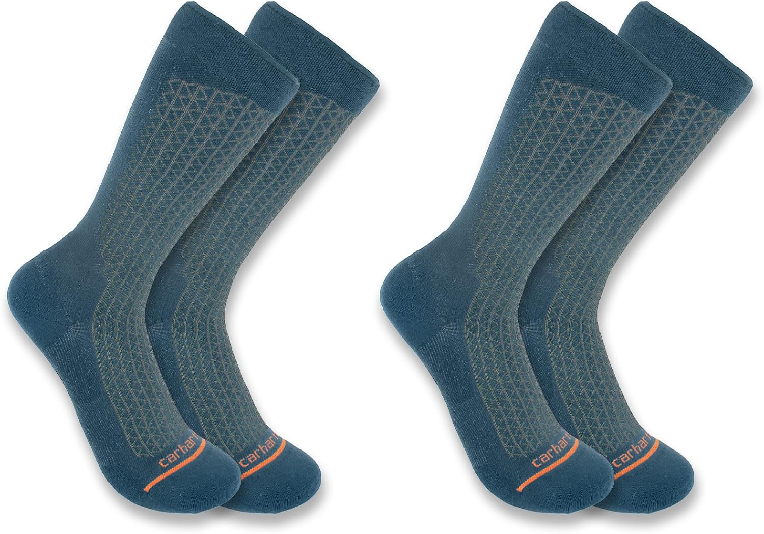 Carhartt Men's SC8012M Lightweight Durable Crew Sock 2-Pack