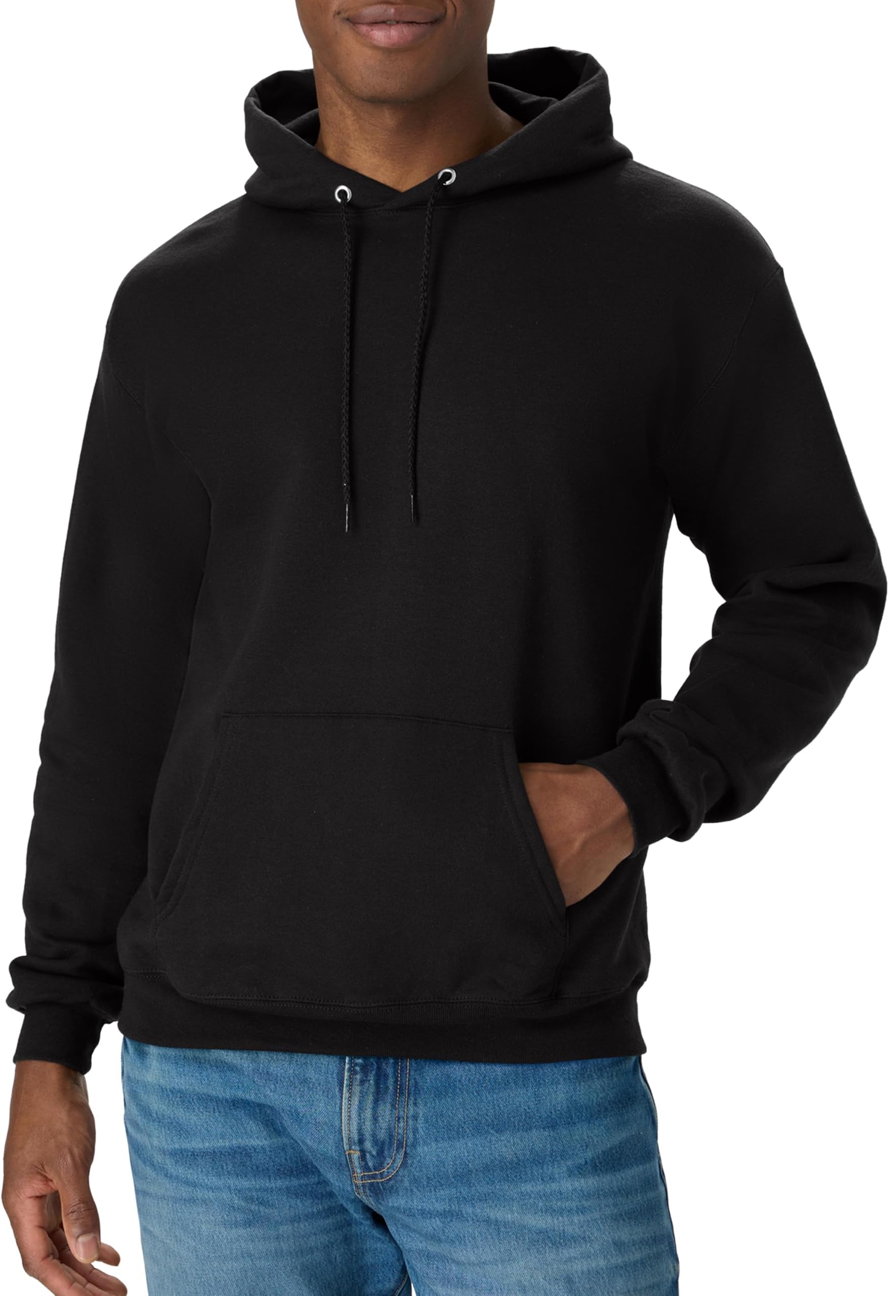 Men's Hoodie - EcoSmart Fleece Hooded Sweatshirt for Men & Women - Midweight Fleece - Big & Tall Available