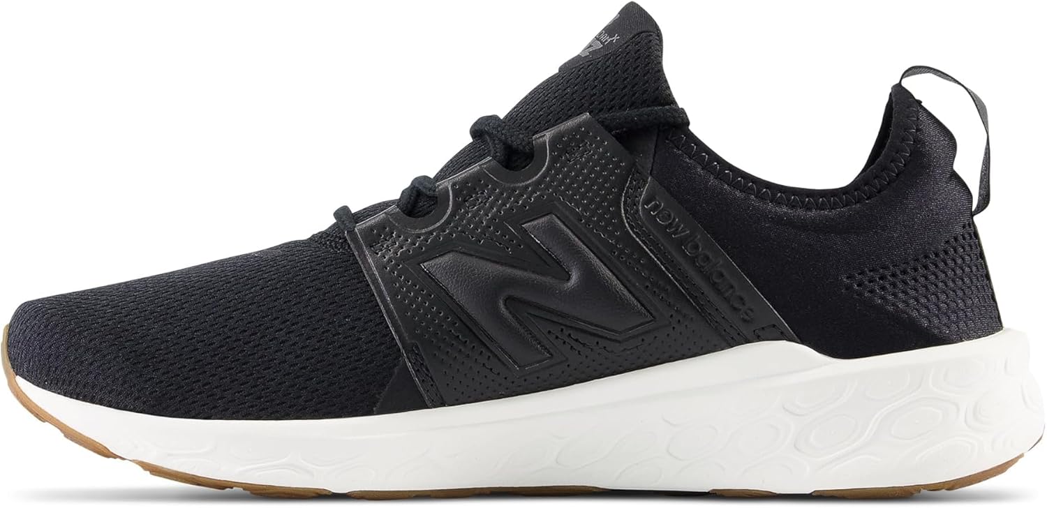 New Balance Men's Fresh Foam X Cruz V3 Running Shoe, Black/Blacktop/Gum 020, 10.5 W - Image 5