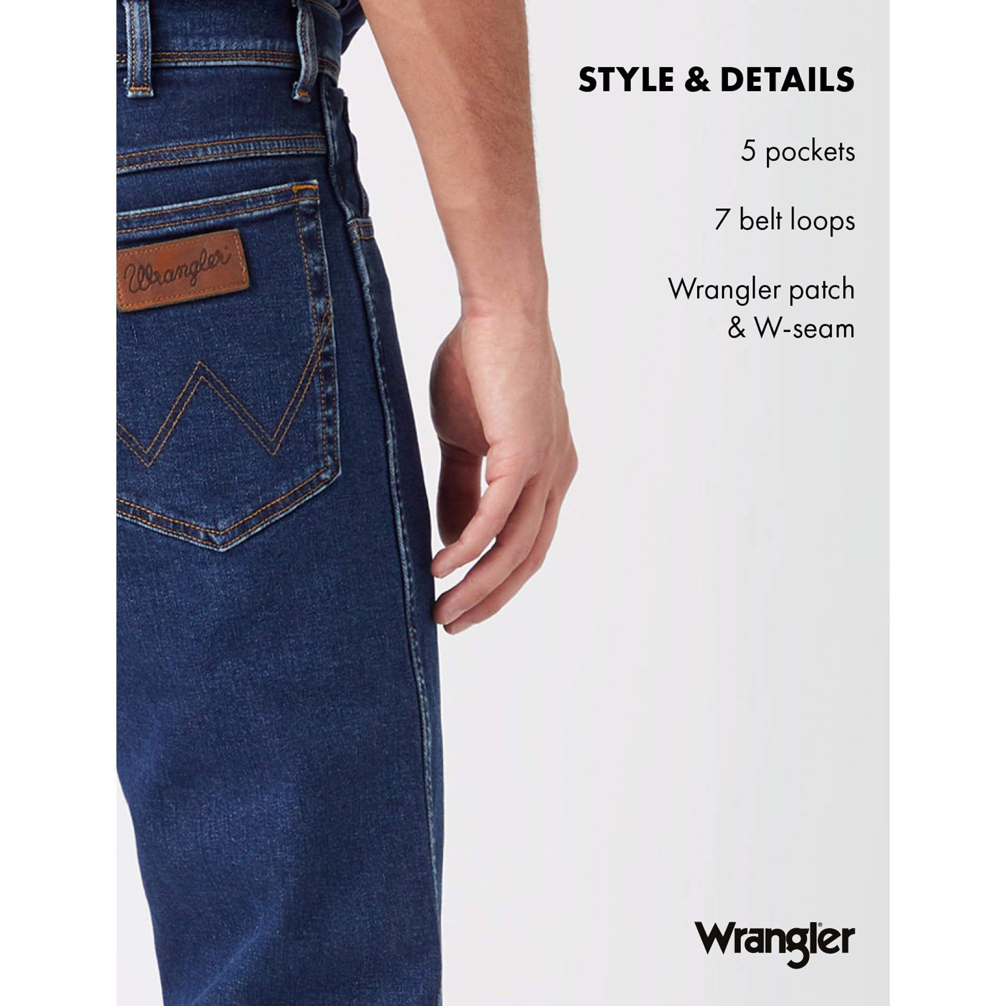 Wrangler TEXAS - Dżins Mężczyźni