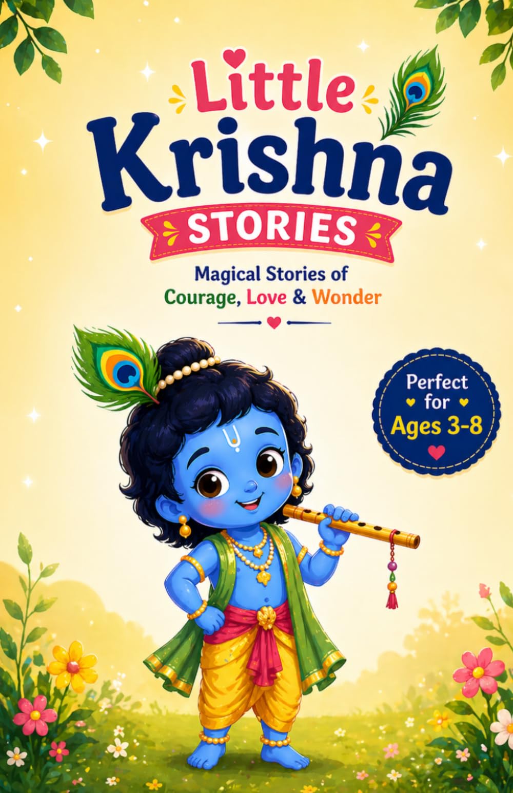 Little Krishna: Five Magical Adventures: A Heartwarming Story for Little Readers