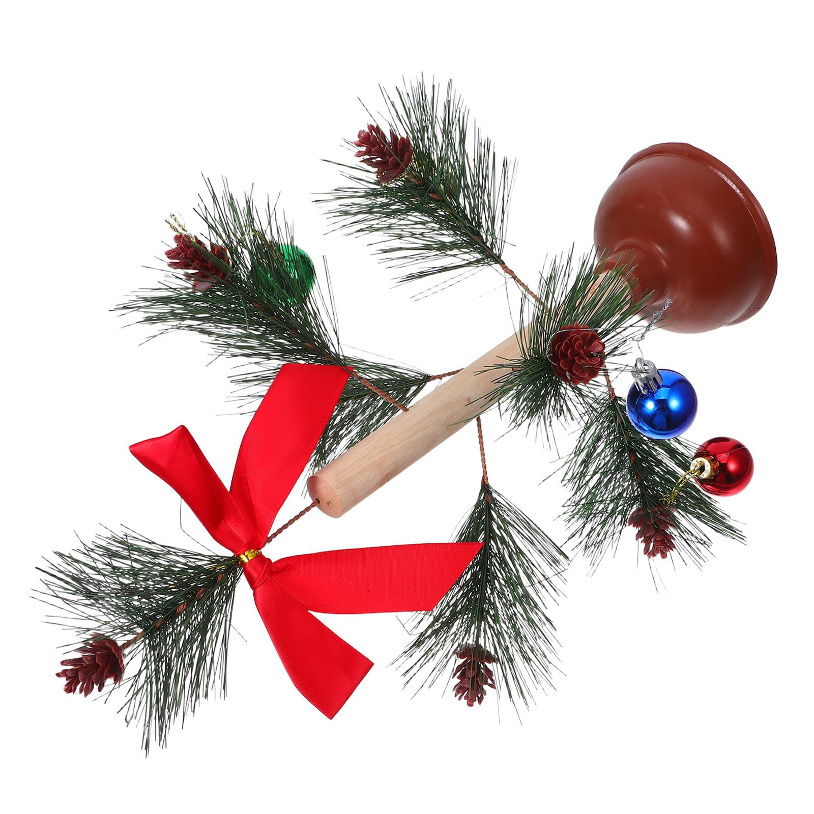 TOYANDONA 4 Piezas Árbol de Navidad Artificial Decorativo Desatascador