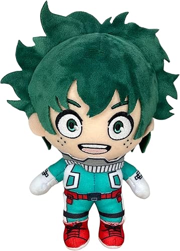 GE Animation My Hero Academia GE-52235 Izuku Midoriya Hero Disfraz de héroe, multicolor, 8 pulgadas