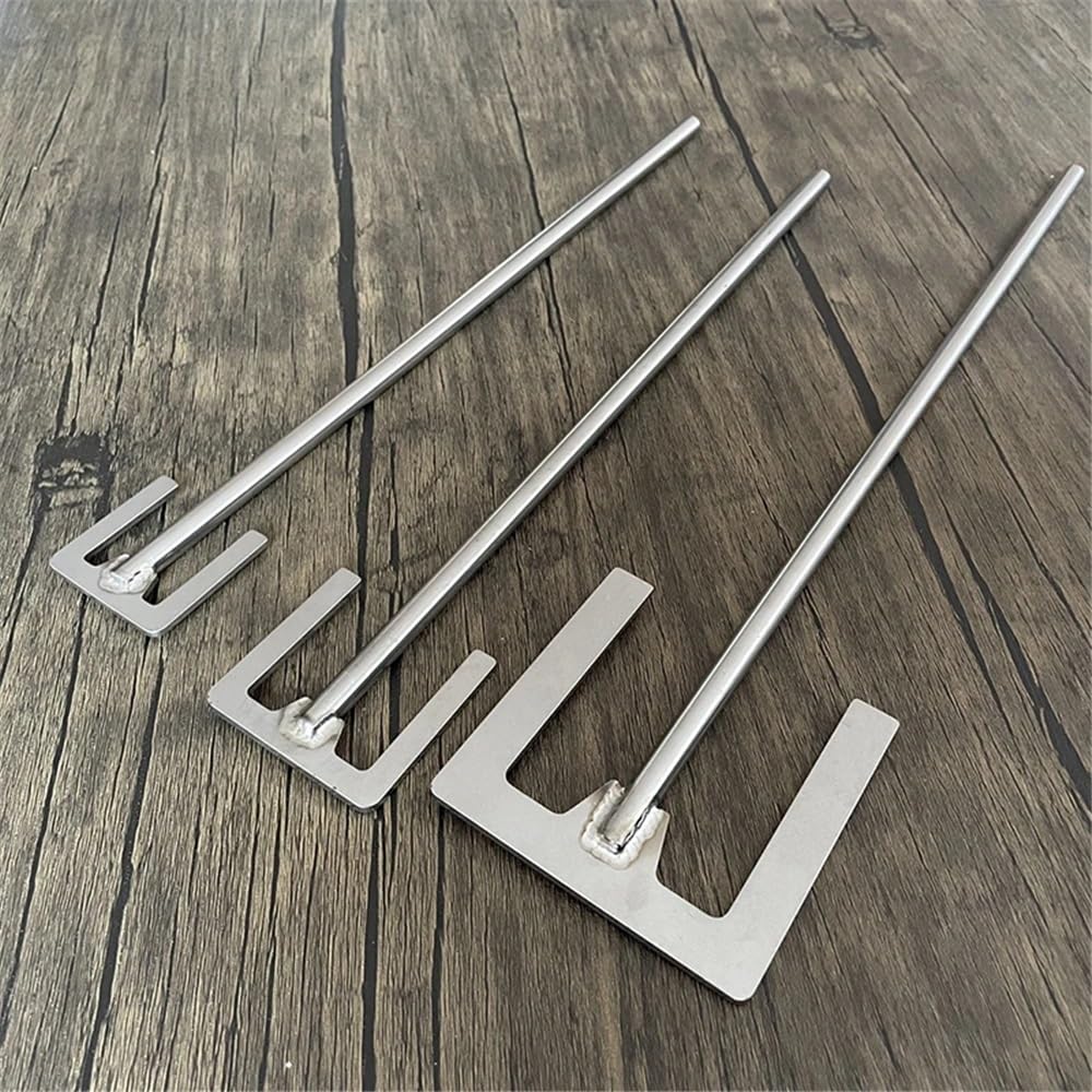 Asta di agitazione dell'agitatore, Asta di agitazione Aerea in Acciaio Inossidabile 304, Tipo E, Paletta for becher di Diverse Dimensioni(50x8x300mm)
