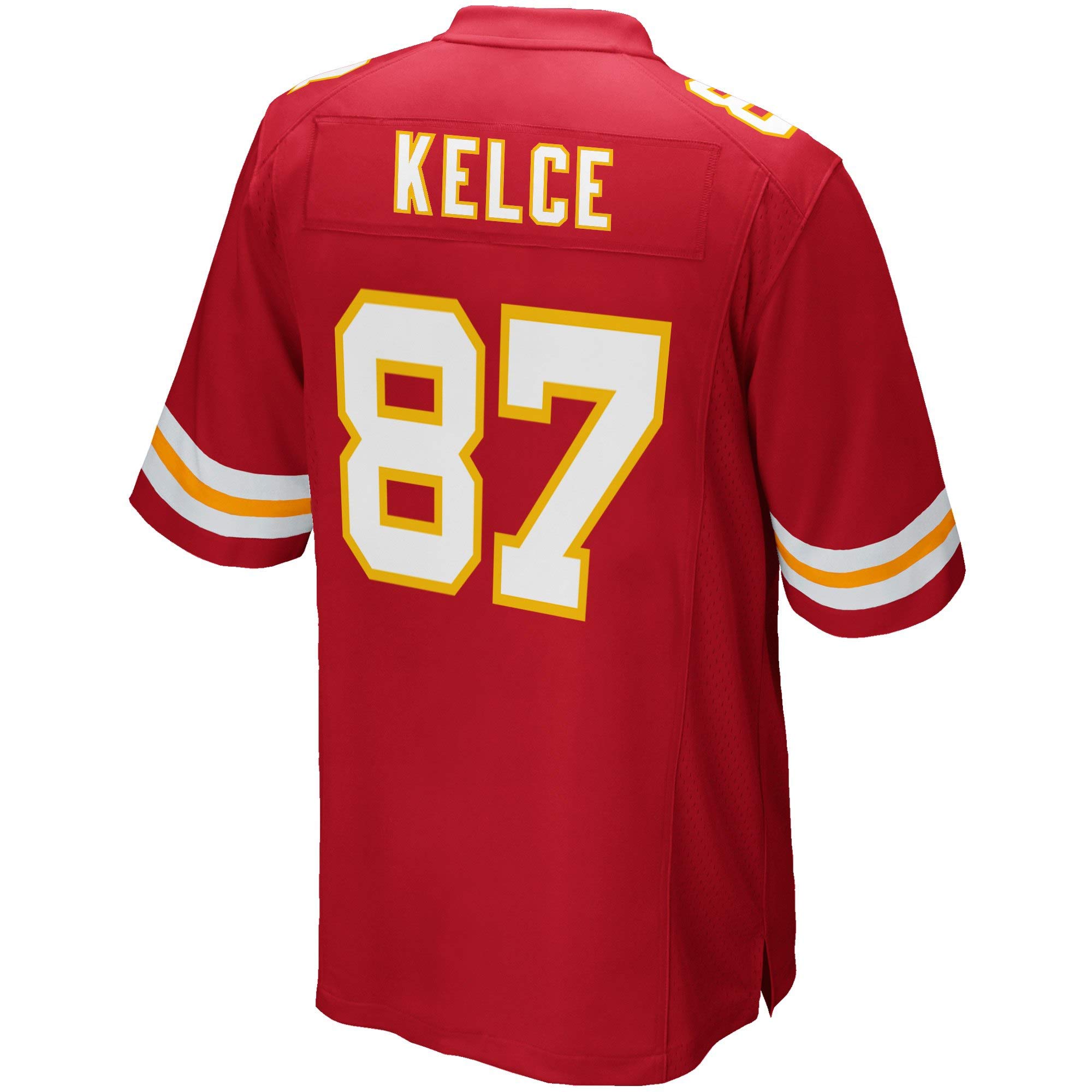 Travis Kelce #87 Red Team Football Jersey