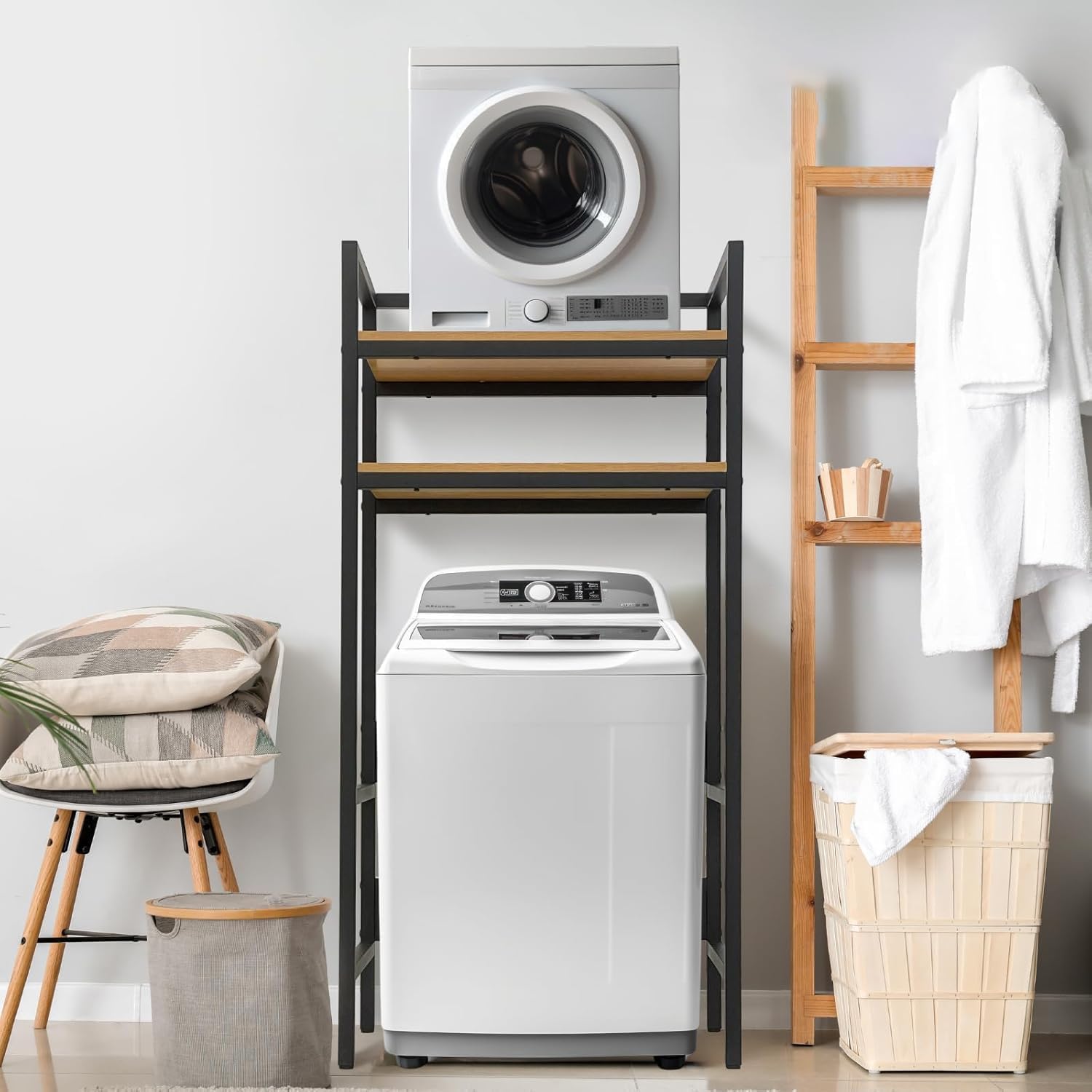Amazon｜infinity8 乾燥機ラック 洗濯機 乾燥機 スタンド 洗濯機