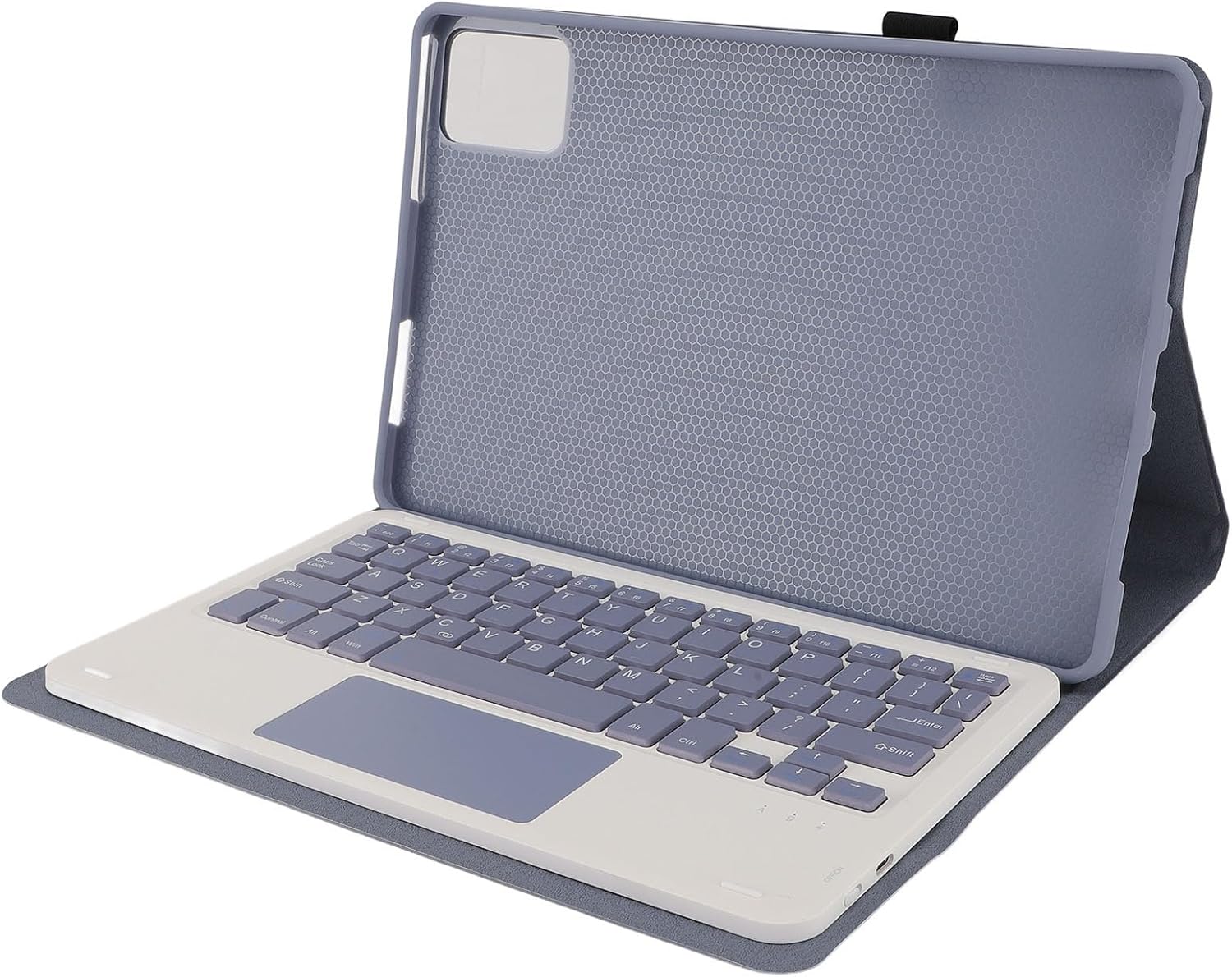 Touchpad Keyboard Case for Tab A9, Detachable Cordless Bluetooth Touch Keyboard with Case, for Tab M11 for Tab K11 LTE 2024 TB‑330FU 330XU 11 Inch (Violet)