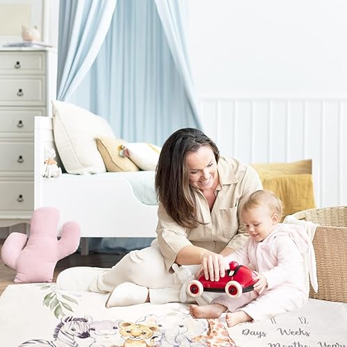 Miniatura 5 de Manta de bebé personalizada con nombre, bonita manta de flores violetas, súper suave, regalos personalizados, linda manta de baby shower para niños,