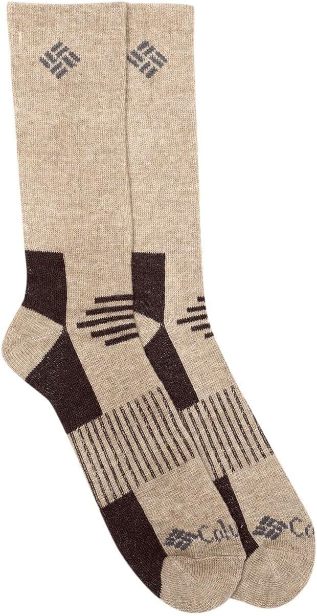 Columbia Cotton Crew - Arch/Ankle Support, Mesh Vent, 3 Pair, M10-13