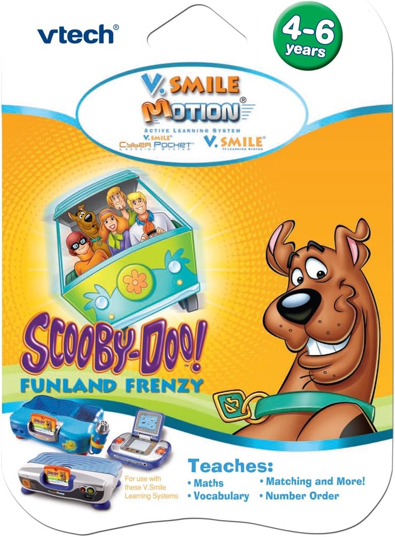 V.Smile Motion Game Scooby Doo Amazon.co.uk Toys & Games