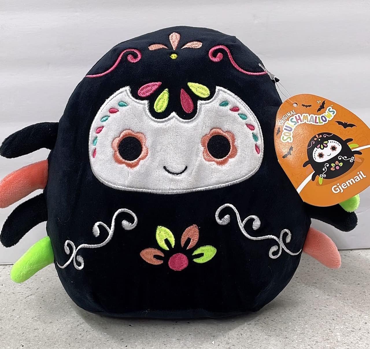 Squishmallows 2022 Halloween Day of The Dead Squad 8" Plush Doll Toy (gjemail)