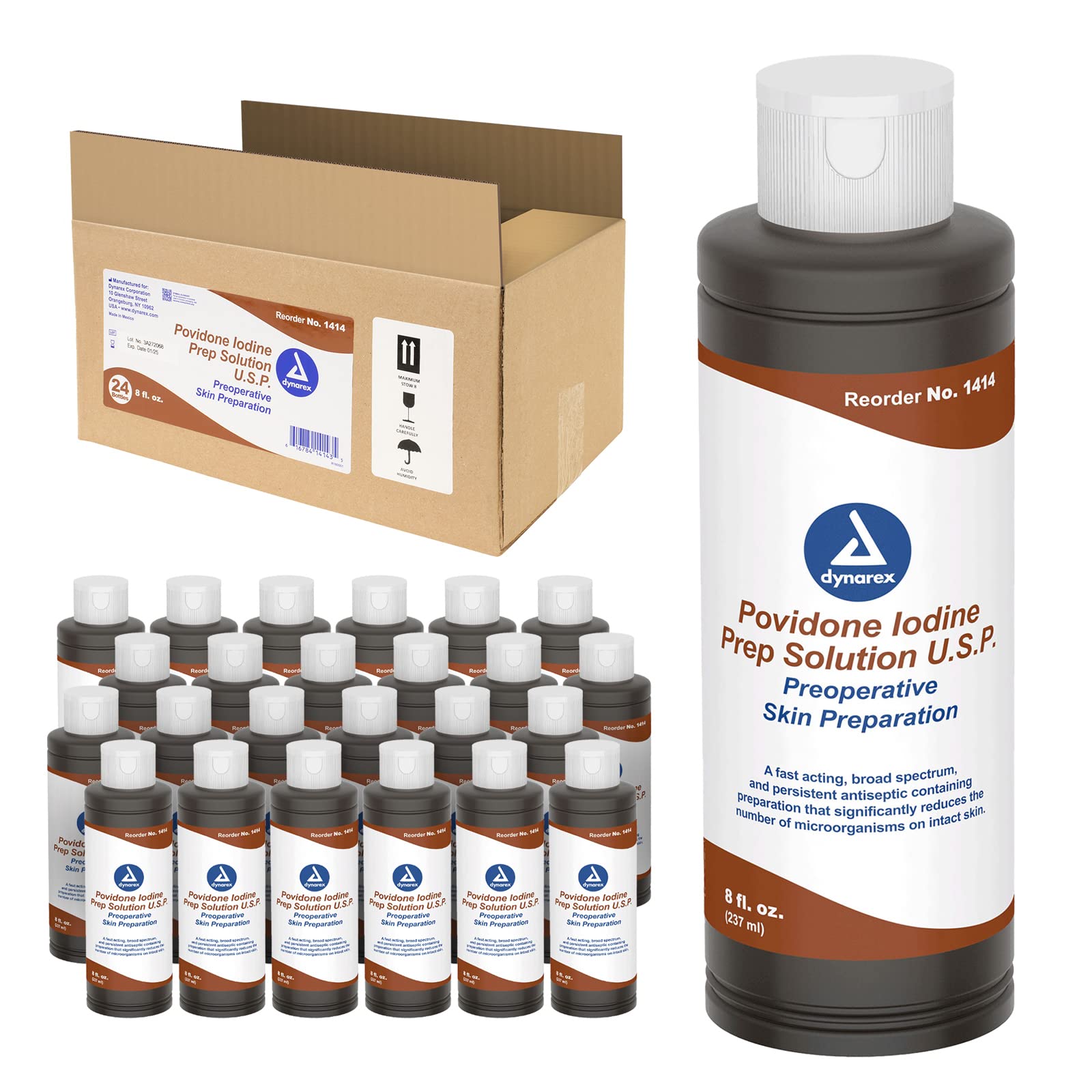 Buy DynarexPovidoneIodine Prep Solution, Antiseptic Solution for Skin