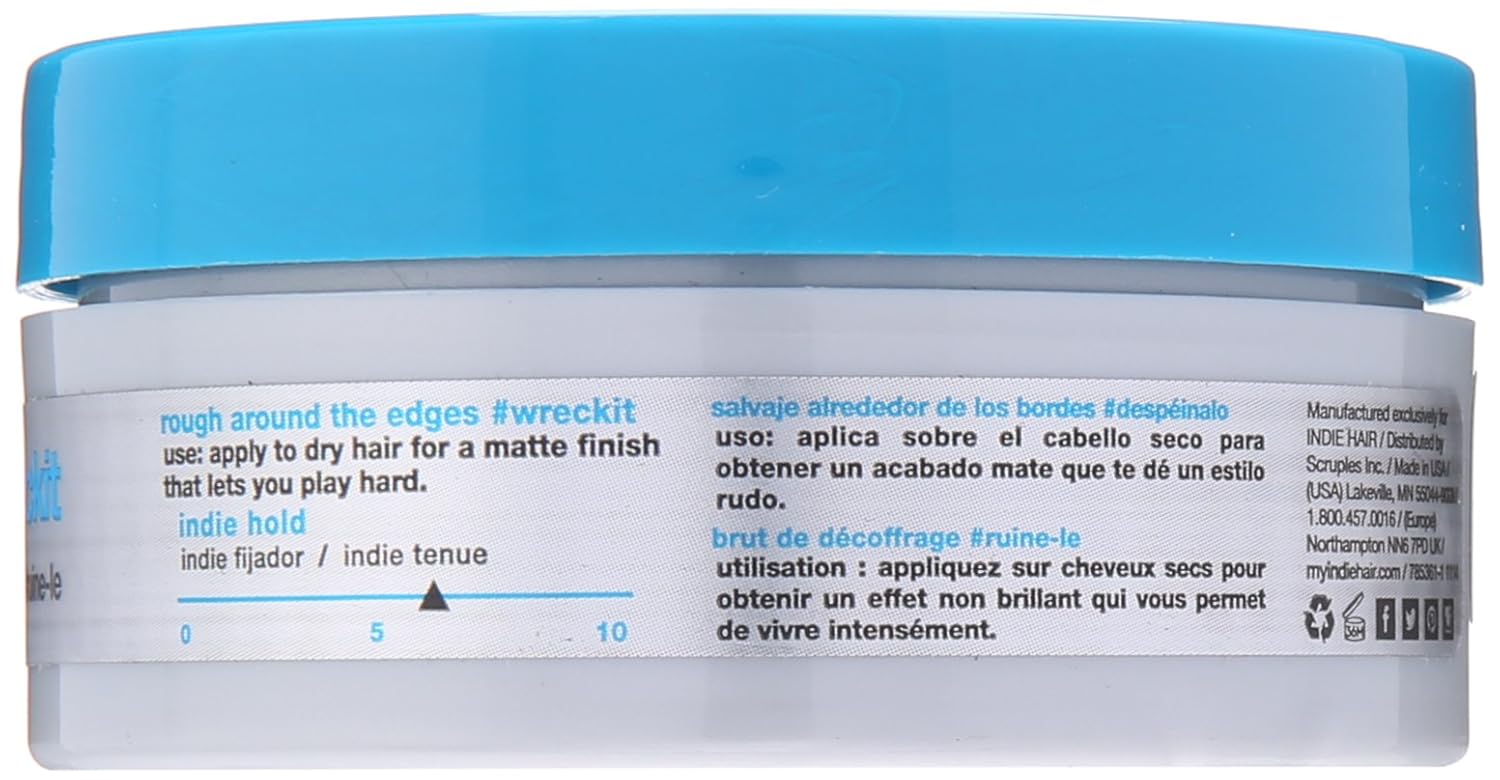 Indie Hair Putty Clay Hair Care, 2.1 Ounce : Beauty & Personal Care