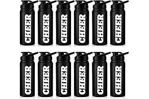 Hushee Cheer Water Bottles for Girls: Stay Hydrated and Cheerful On-the-Go