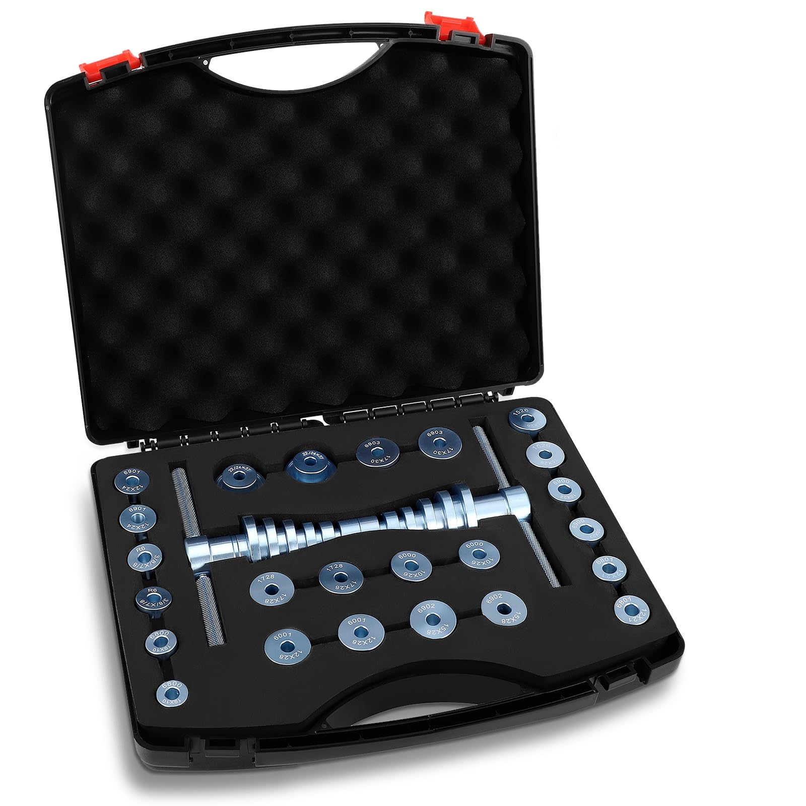 Set di pressa per cuscinetti interni per bicicletta,set di pressa ciclo,Attrezzo Universale per Pressare i Cuscinetti del Mozzo della Ruota da MTB, Kit di Strumento di Montaggio del Mozzo della Ruota