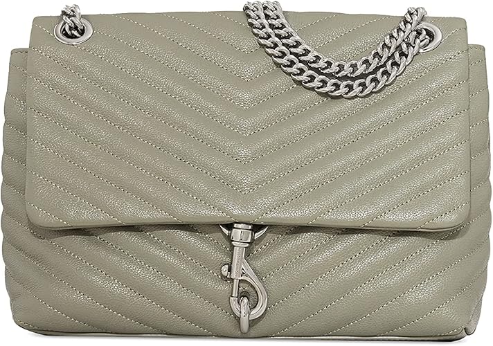rebecca minkoff edie flap shoulder bag tahini