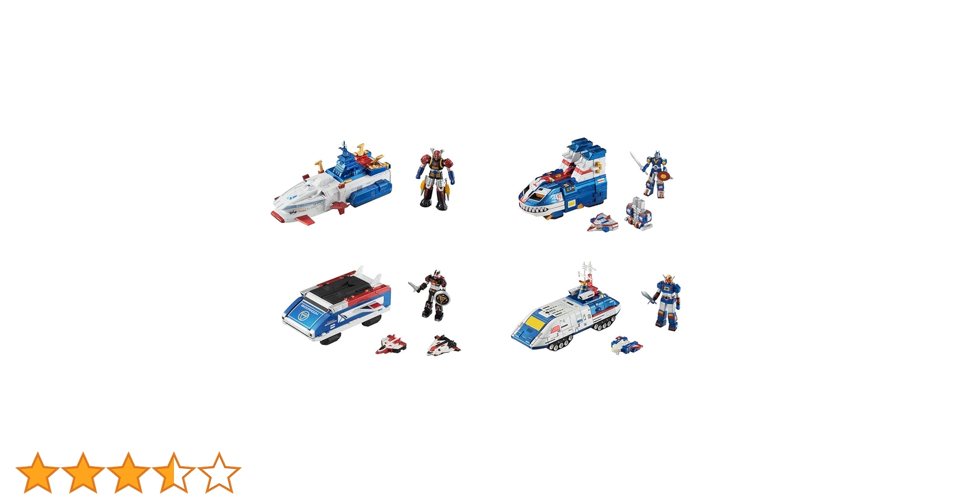 スーパー戦隊　レンジャーメカニクス3種セット Amazon.co.jp: コスモフリートコレクションEX スーパー戦隊