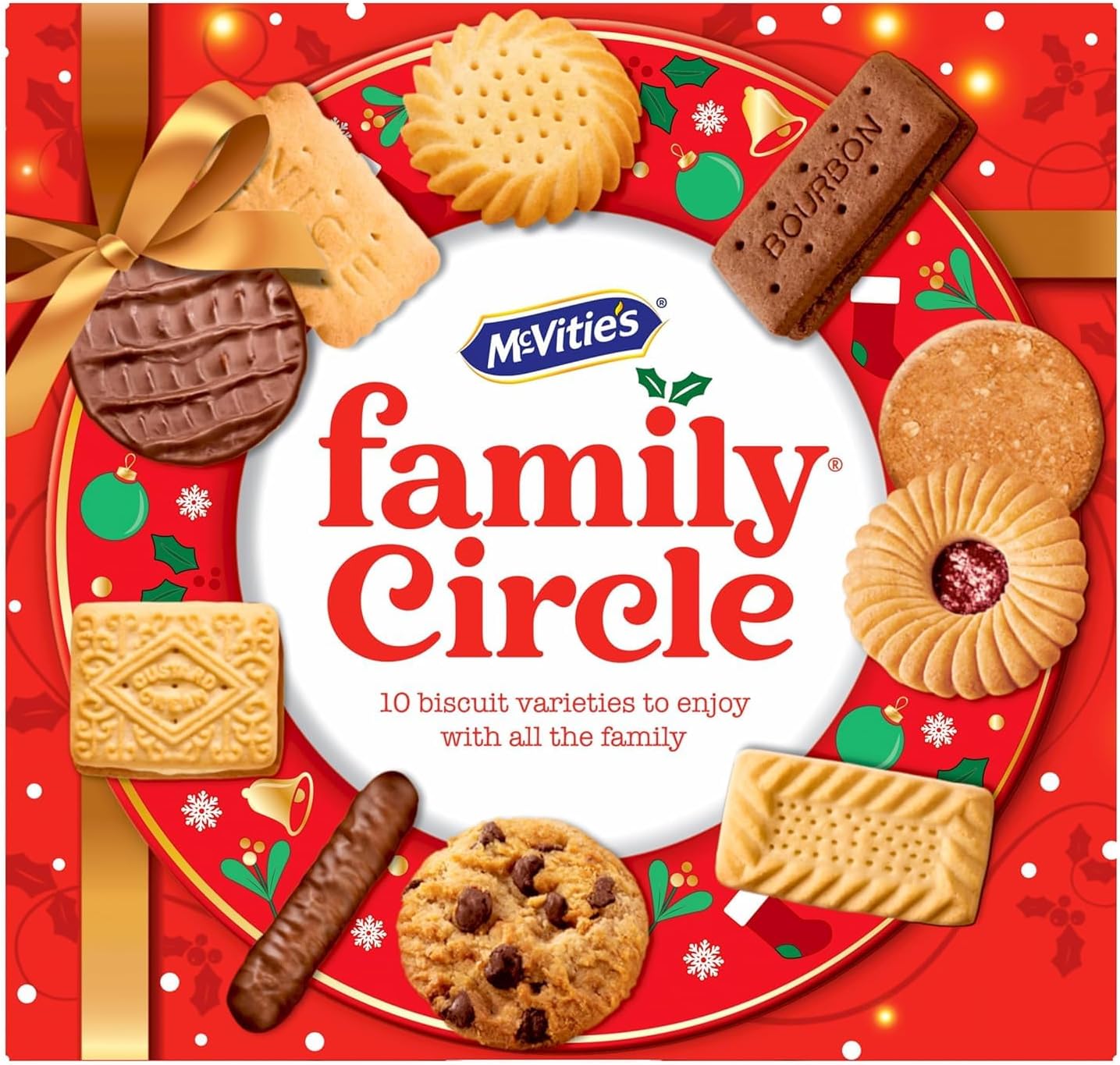 McVitie's Family Circle - 400g (1 Pack)