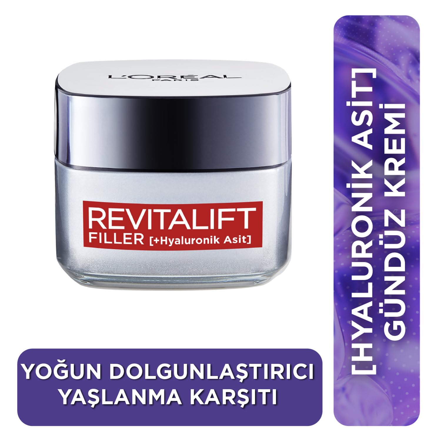 L'Oreal Paris Revitalift Filler Yoğun Dolgunlaştırıcı Yaşlanma Karşıtı Gündüz Kremi
