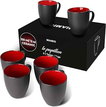 Lod Products Bamboo Cup Black Red セット Lod Products Bamboo Cup Black Red セット Lod Products Bamboo Cup