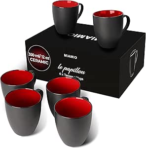 MIAMIO - 6 x 175 ml Cappuccino kopjes