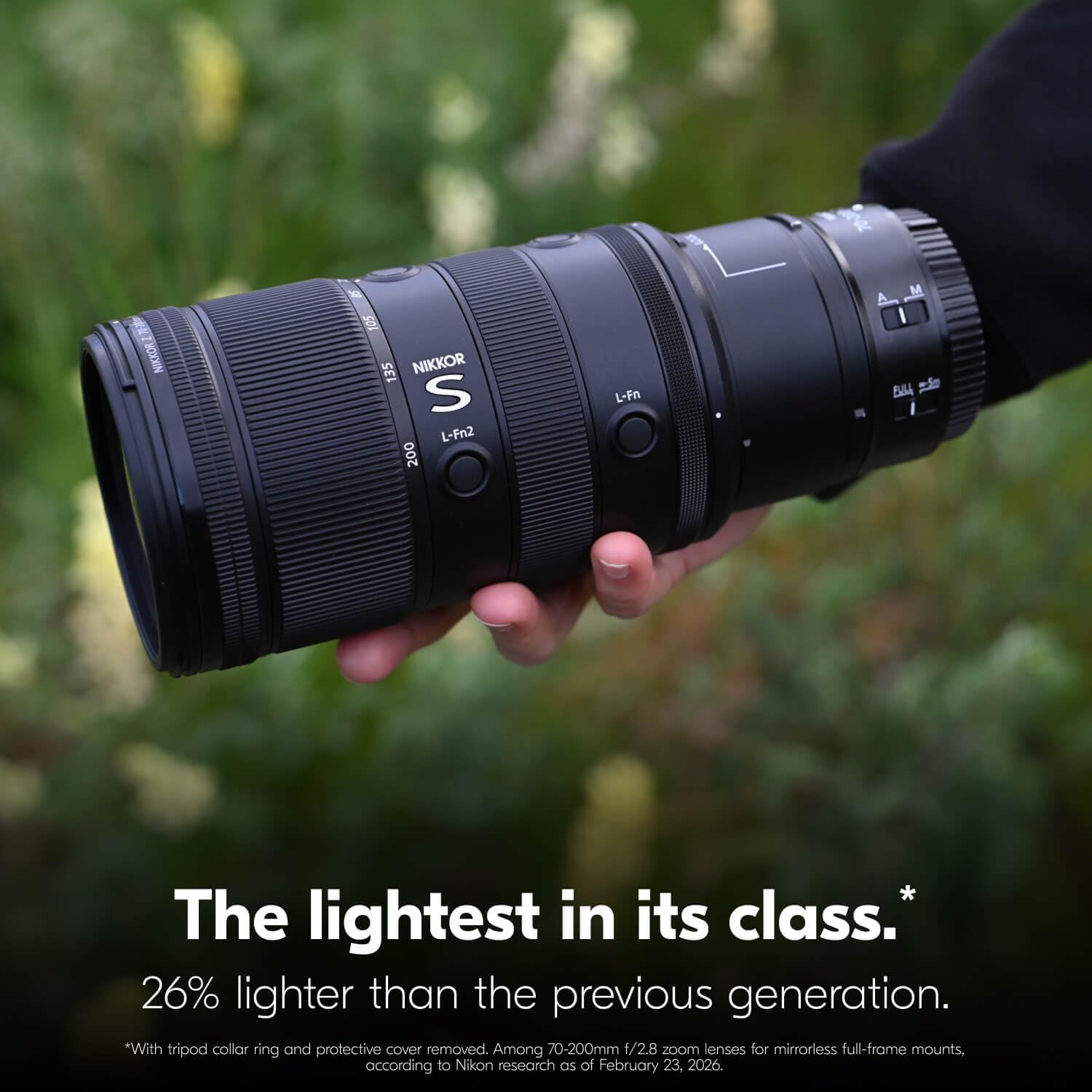 Amazon.co.jp: Nikon NIKKOR Z 70-200mm f/2.8 S II | 画期的なオート