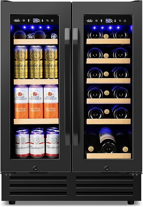 Velivi ve-KMYL120B Beverage Cooler Black