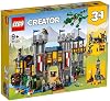 LEGO Creator 3’ü 1 Medieval Castle 31120 - Ditch and Bridge Castle, Toy Making Set Containing 3 Minifigures 1426 Pieces