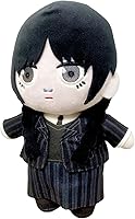Vista 2 de Great Eastern Entertainment Miércoles - Miércoles Addams Button Eyes Plush 8" H