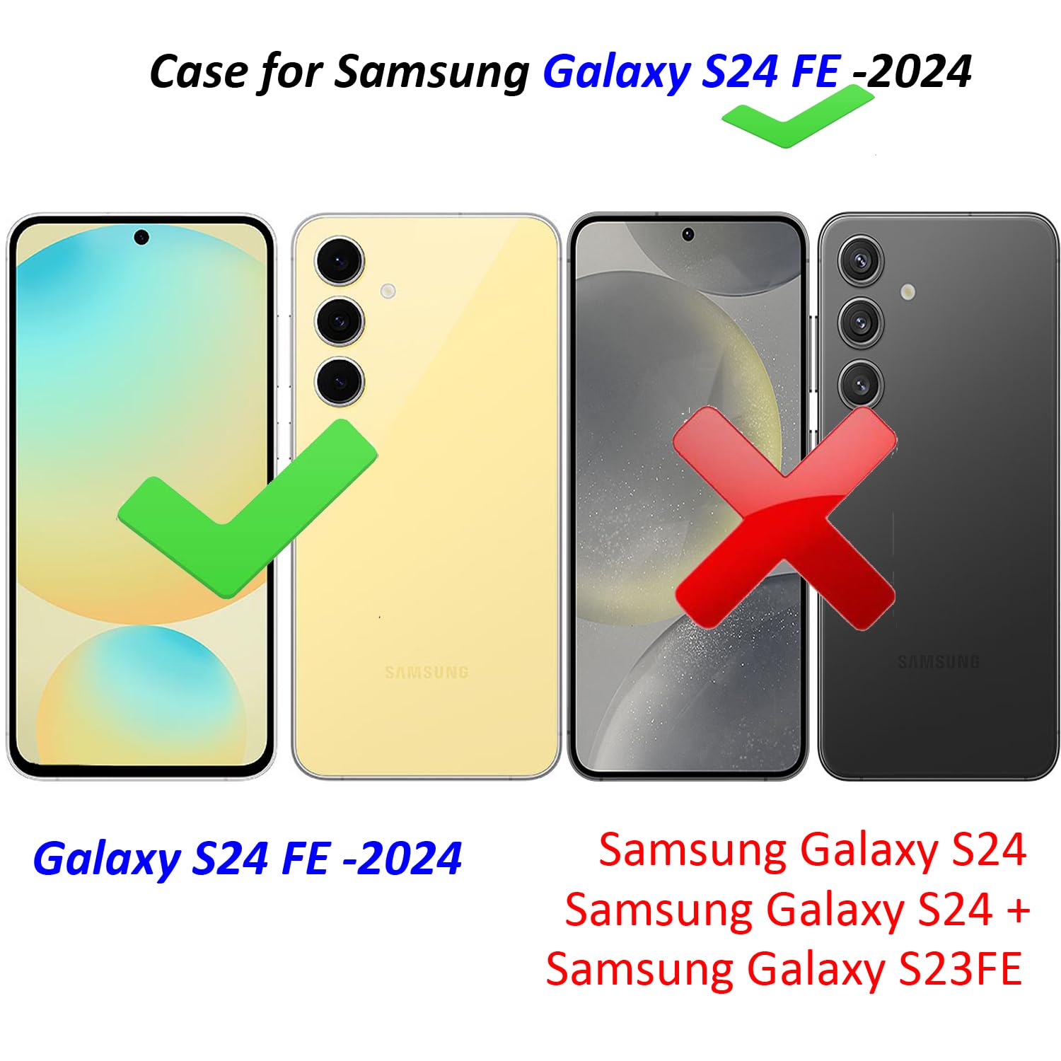 Funda para Samsung Galaxy S24 FE 5G con protector de pantalla + protector de lente de cámara: bonito diseño floral de flores para niñas y mujeres, funda delgada de silicona TPU para teléfono