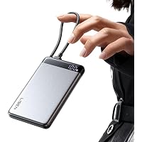 LISEN Power Bank CCC 20000 mAh 55 W, Powerbank CCC Slim Portable Charger con Smart