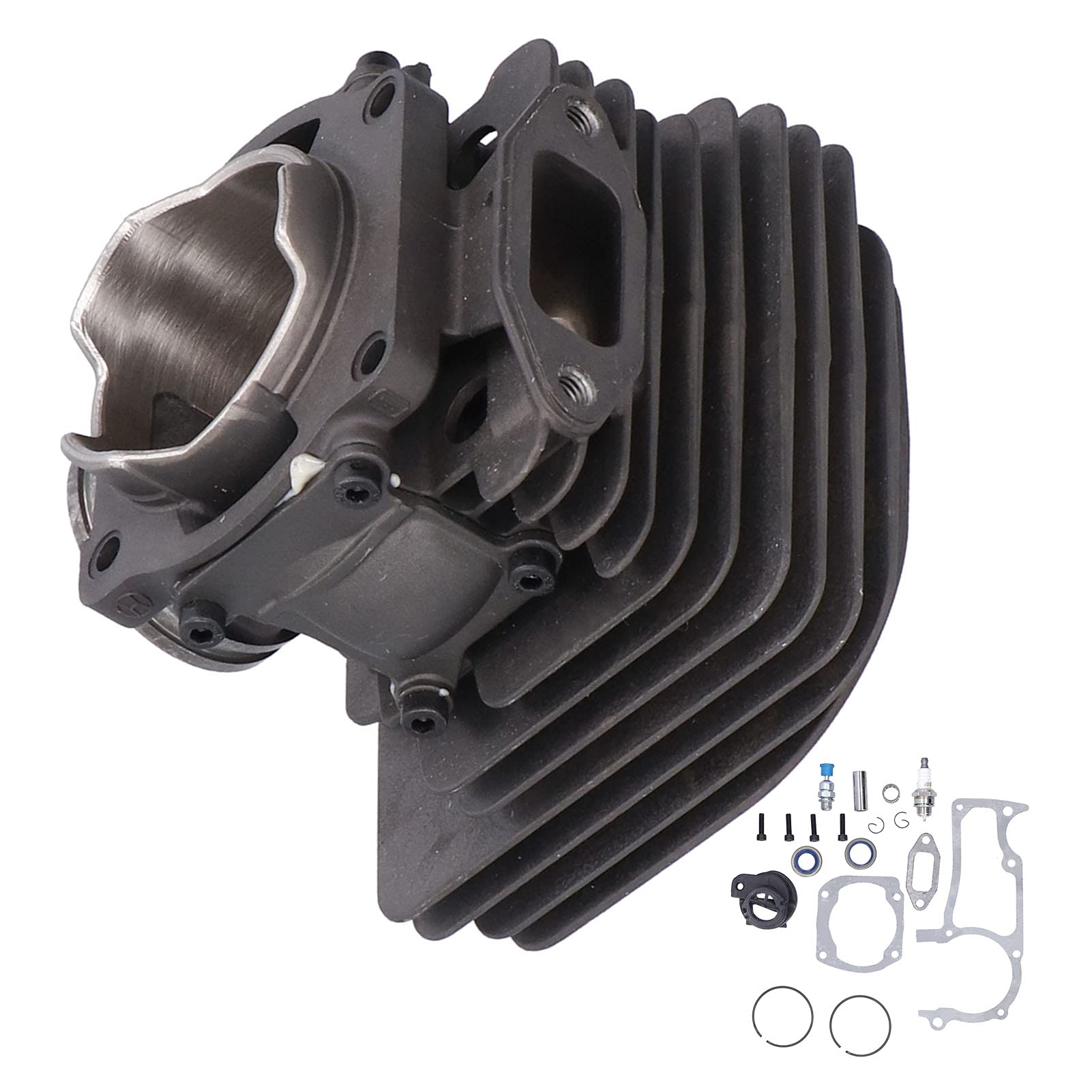 Hyuduo Kit Pistone Cilindro, Guarnizione in Linea a Catena Ricambio Set Ricambio per Motosega 372xp X Torq 365 X-Torq Parte 575255702,Motosega