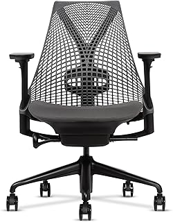 Certified Refurbished Sayl Grey Chair | Frameless 3D Intelligent Back, H...