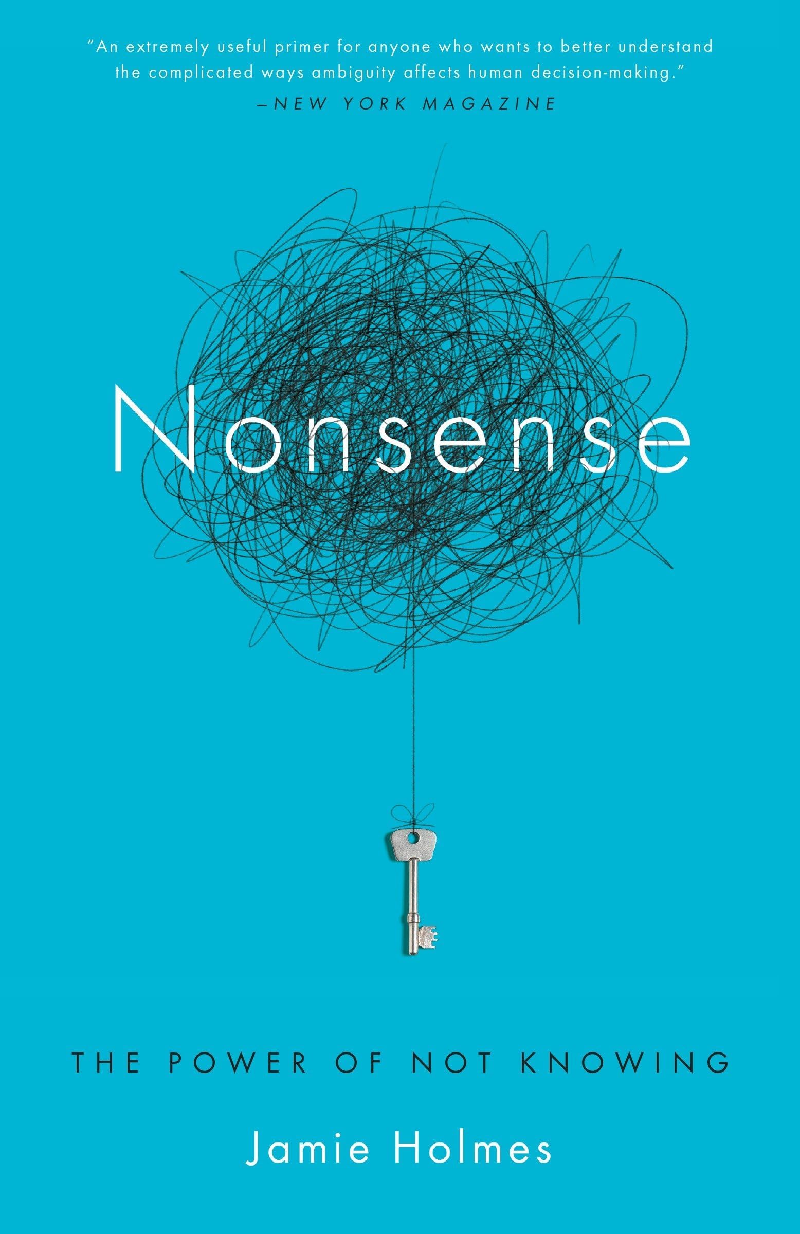 Nonsense: The Power of Not Knowing Paperback – October 11, 2016