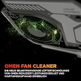 HP Omen Max Ordinateur Portable de Jeu, écran WQXGA 16" 240 Hz, AMD Ryzen AI 9 HX 375 (12C) 55 NPU Tops - Jusqu'à 5,1 GHz, NVIDIA GeForce RTX 5080 16 Go VRAM, 32 Go de RAM, SSD 1 to, Win 11, QWERTZ - 3