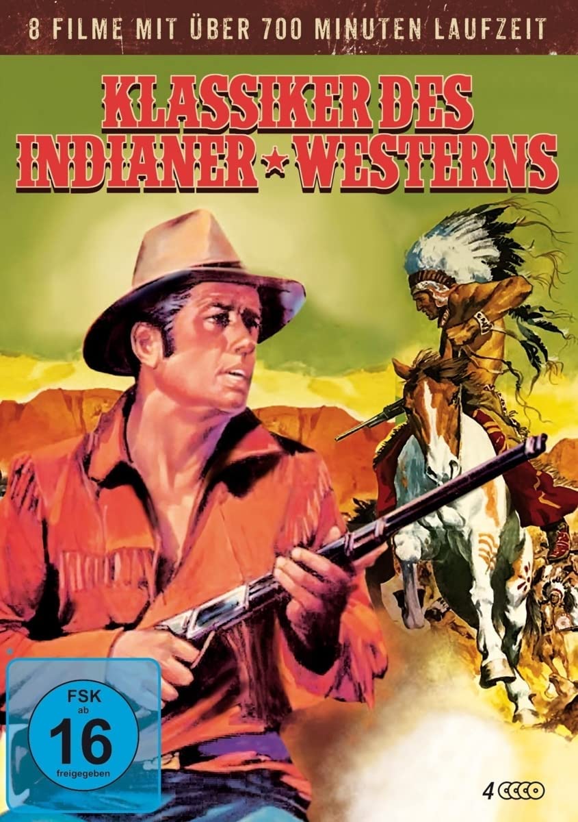 Cine Western de Indios Antología en 4 DVDs Edición Coleccionista
