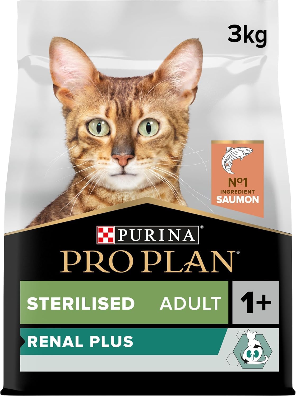 Pro Plan Sterilised Somonlu Kuru Kedi Maması 3 kg