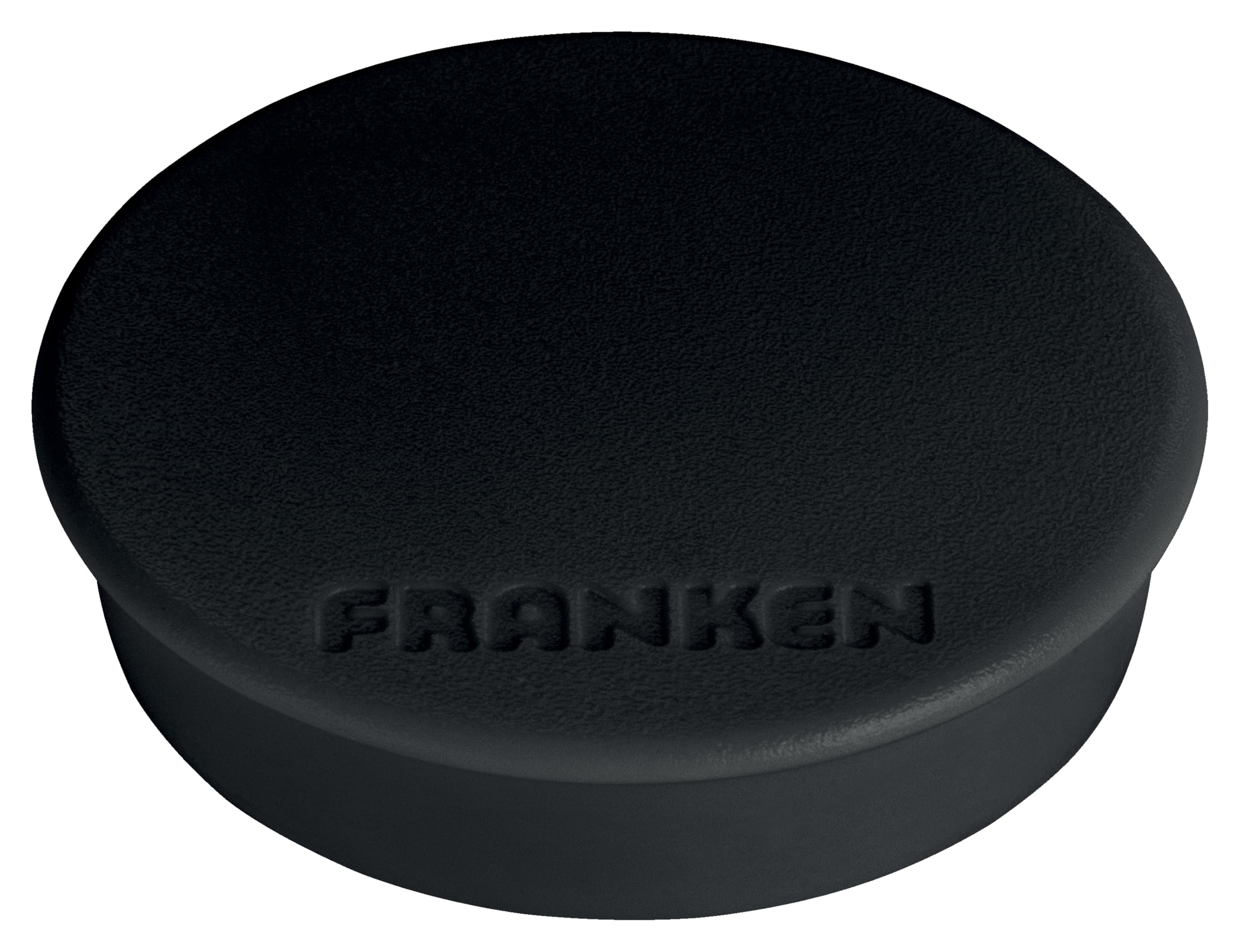 FRANKEN Magnesy mocne okrągłe, 10 sztuk, wysokiej jakości magnesy samoprzylepne do biura i gospodarstwa domowego, o dużej przyczepności, idealne do białych tablic, lodówek, tablic planszowych lub
