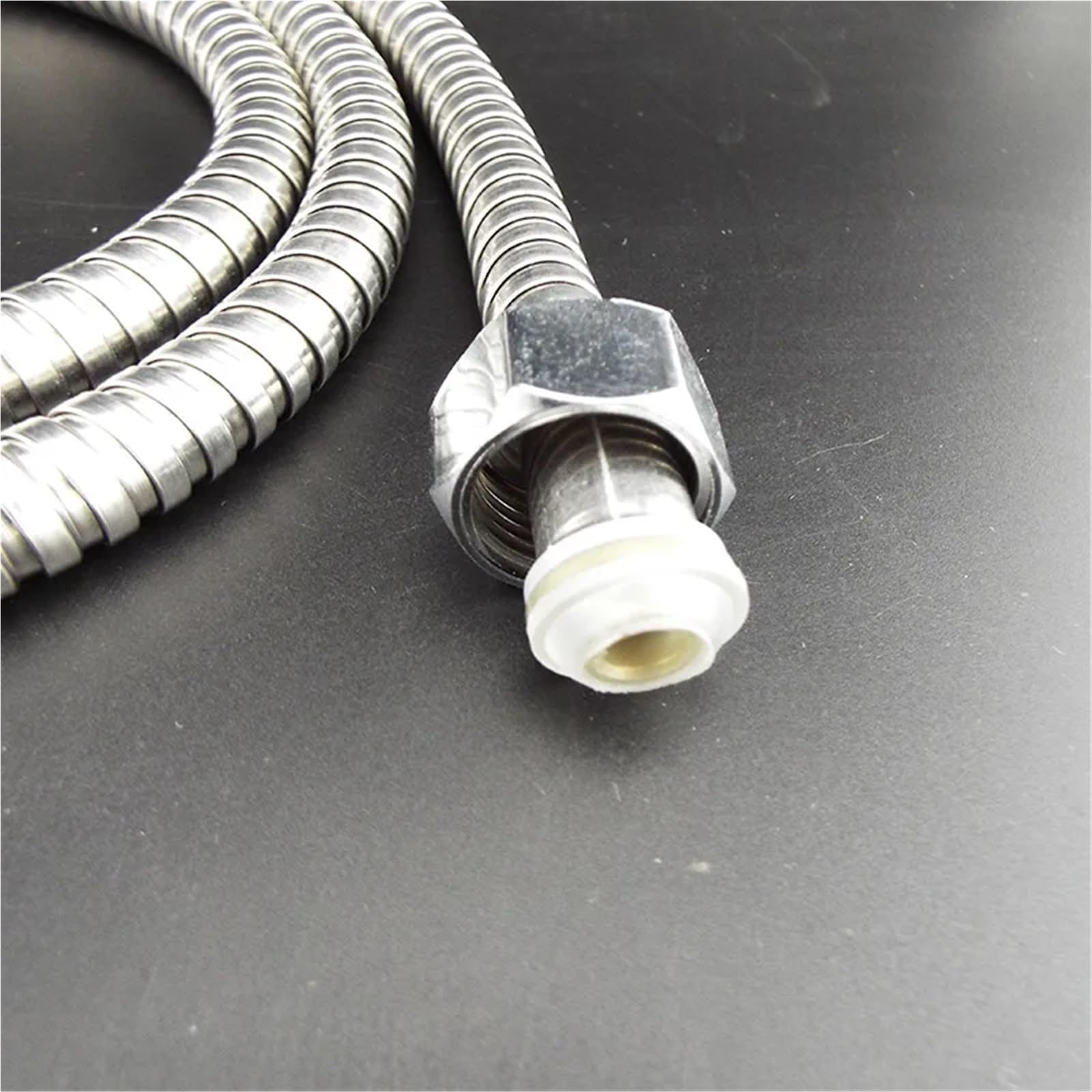 Manguera de ducha flexible de acero inoxidable extensible de 1,5 m para el hogar, baño, tubo de ducha de alta presión y flexible de fácil instalación