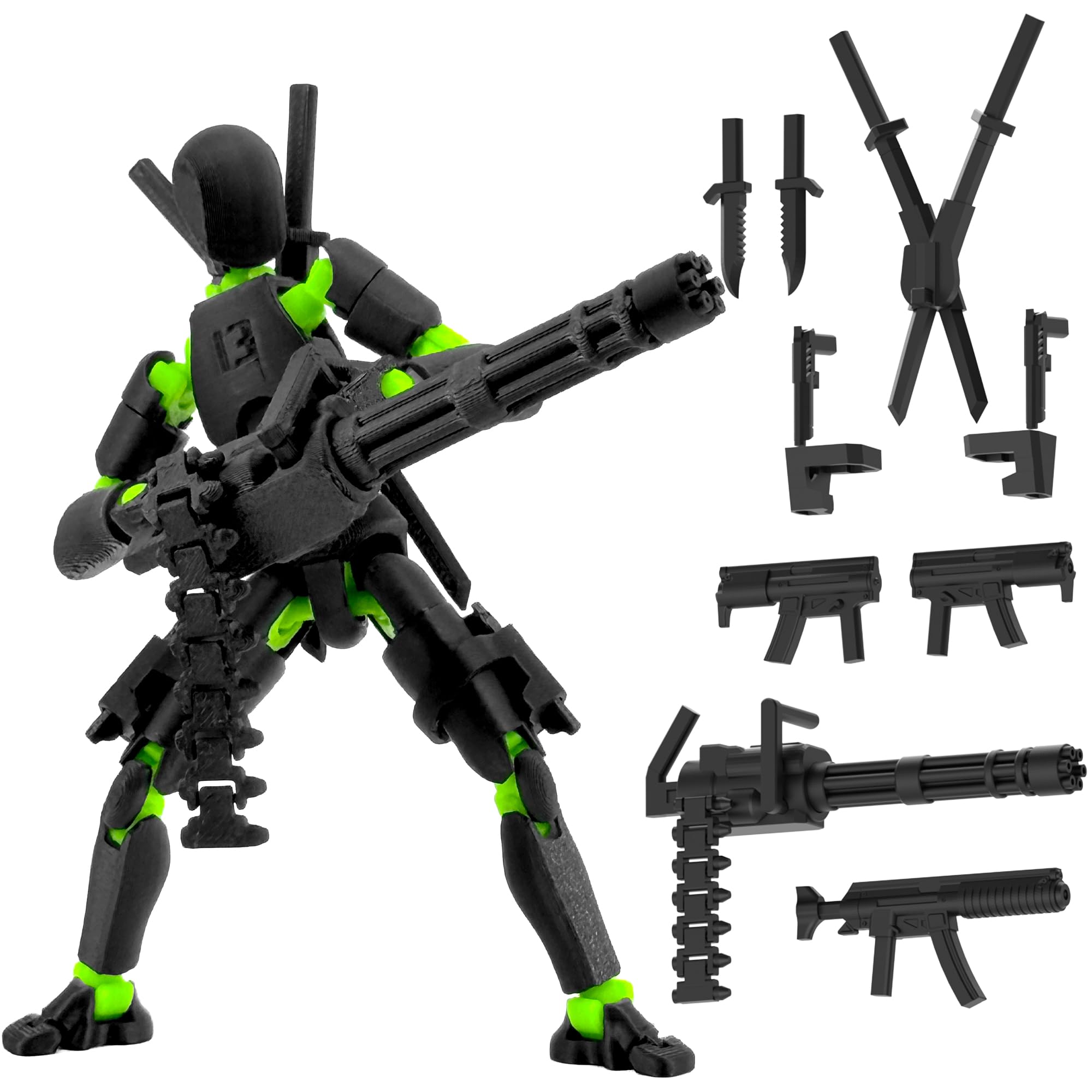 brunt Realist type A T3ジョー セット 使用１回 Amazon.com: Gatling Gun Titan 13 Action Figure Set【Assembled