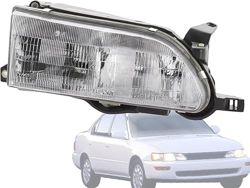 Vista 14 de Auto Parts Avenue APA - Repuesto para faros delanteros y luces de señal de esquina 2000-2004 Tundra (solo cabina doble) 2001-2004 Sequoia TO2503144