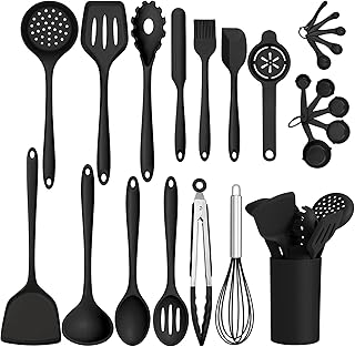 Kitchen Utensils Set, Homikit 24 Piece Silicone Cooking Uten