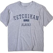 GreatCitees Ketchikan Alaska T-Shirt EST